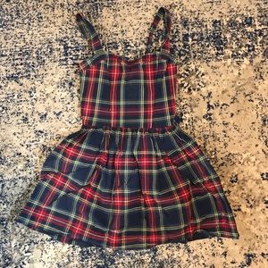 Abercrombie & Fitch girls plaid dress
